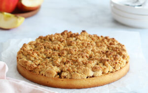 Tarte Crumble Pommes - Recette